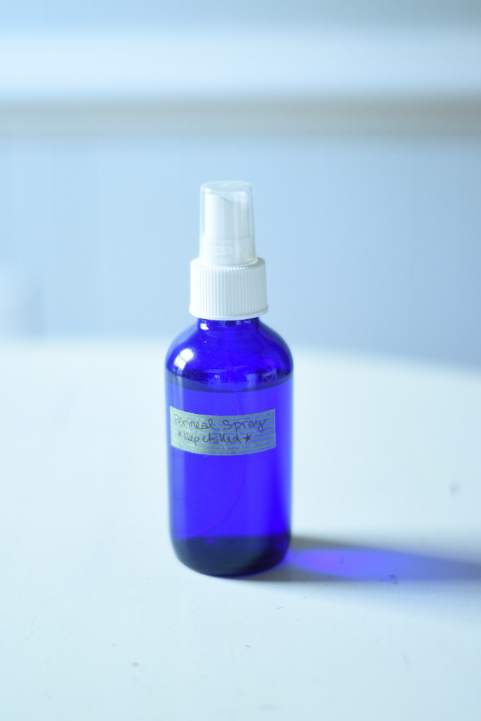 DIY Perineal Spray for Postpartum Healing and Soothing | Feathers in Our Nest