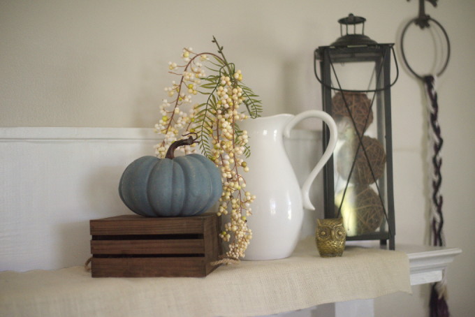 Fall Decorating at Feathers in Our Nest