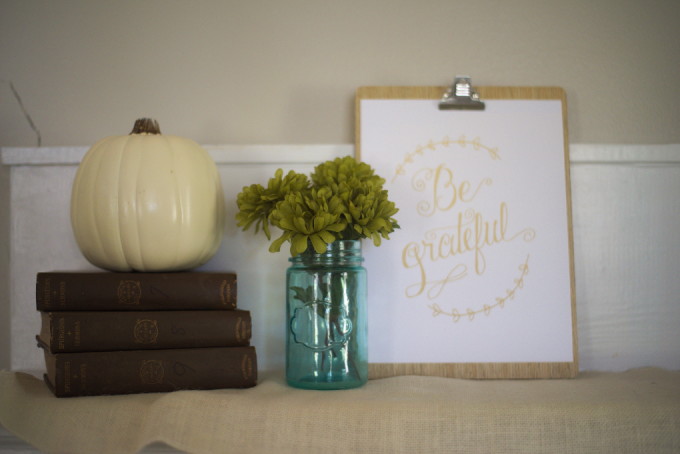 Fall Decorating at Feathers in Our Nest