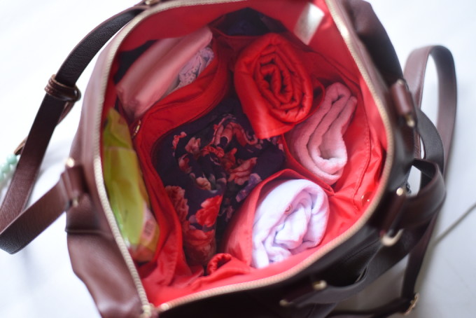 Inside My Lily Jade Diaper Bag