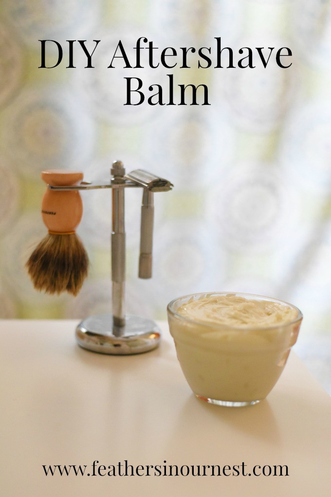 DIY Aftershave Balm