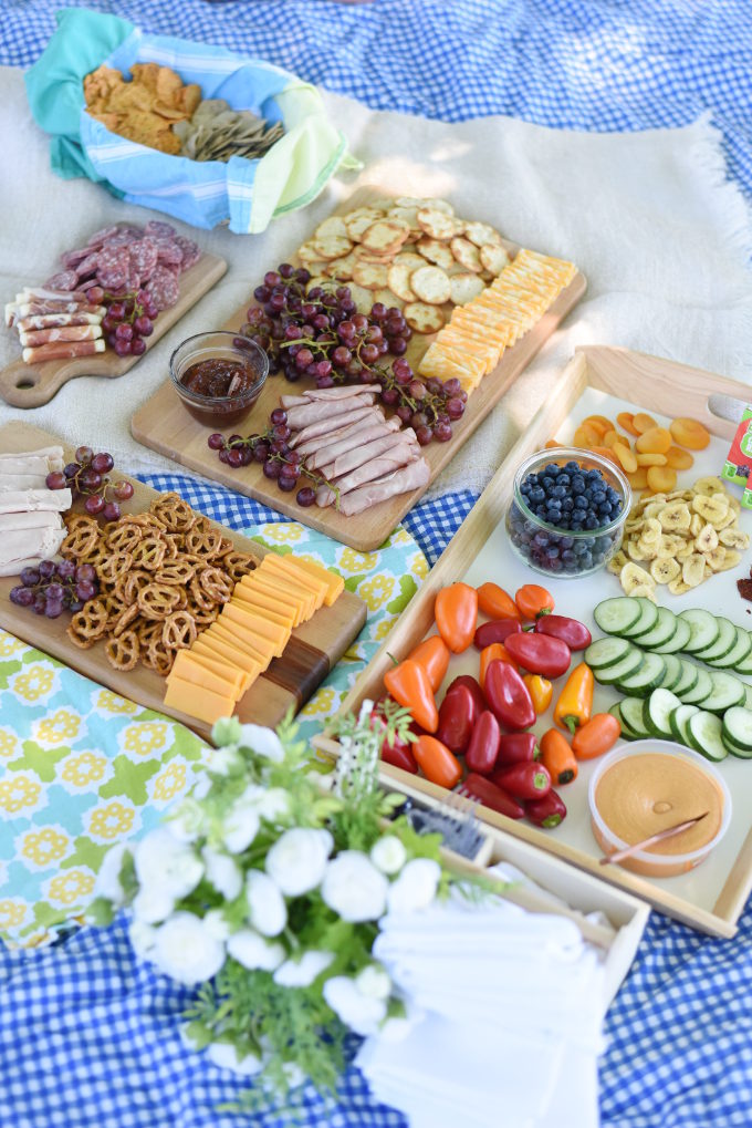 Fancy picnic food! Dining al fresco with a mostly gluten-free menu | Feathers in Our Nest