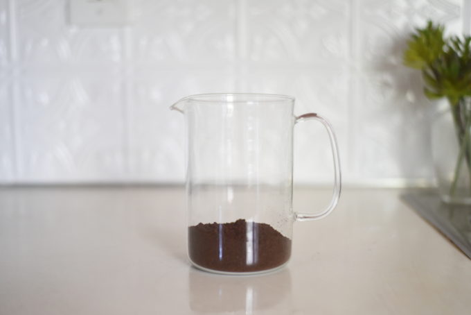 Perfect Cold Brew Coffee at Home! Easy DIY recipe using a French Press | Feathers in Our Nest