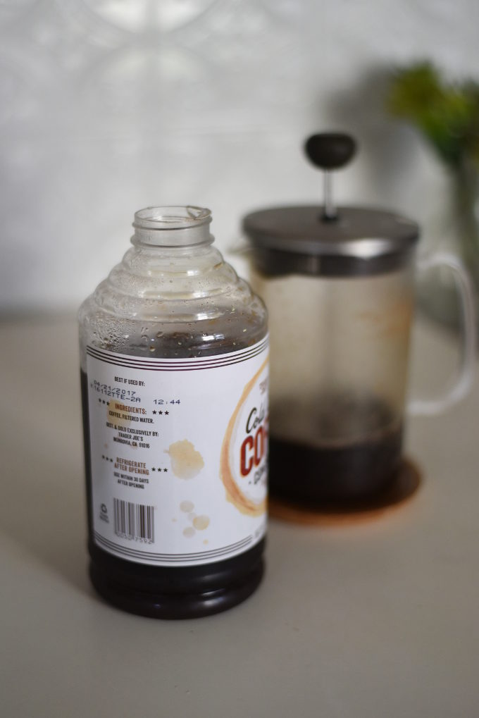 Perfect Cold Brew Coffee at Home! Easy DIY recipe using a French Press | Feathers in Our Nest