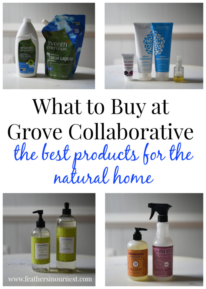 What to Buy at Grove Collaborative: The Best Products for the Natural Home | Feathers in Our Nest