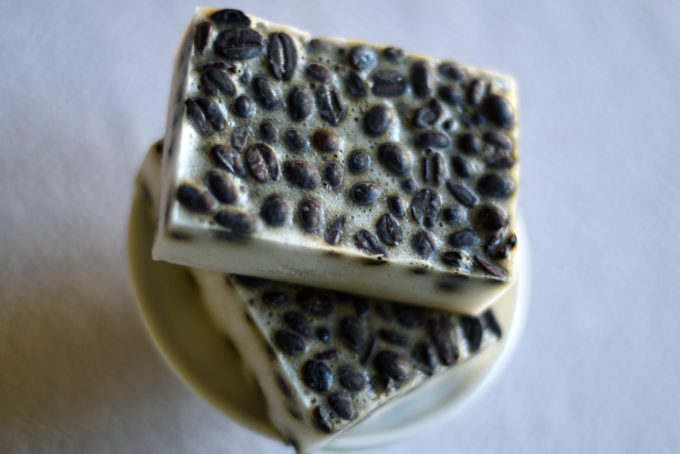 DIY Caffe Latte Handmade Soap - great gift idea! | Feathers in Our Nest