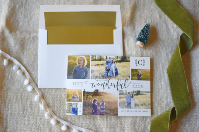 Tips for creating perfect holiday cards | tips for designing the best Christmas cards | beautiful photo cards | Minted review + giveaway!