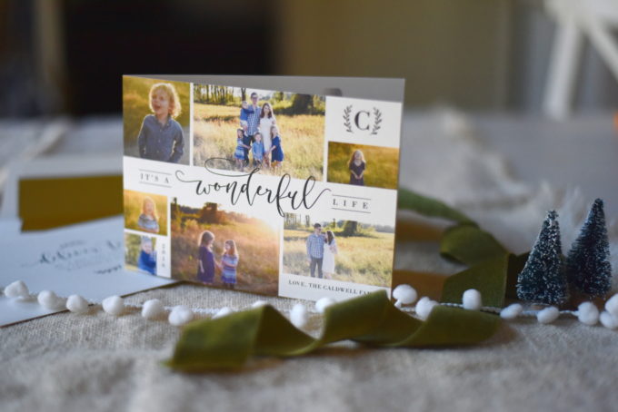 Tips for creating perfect holiday cards | tips for designing the best Christmas cards | beautiful photo cards | Minted review + giveaway!