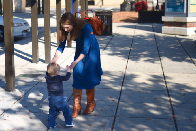 Lily Jade diaper bag: the diaper bag that transitions with you through every season of motherhood & beyond. | Feathers in Our Nest