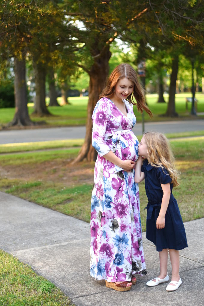 cute maternity clothes from PinkBlush | Feathers in Our Nest