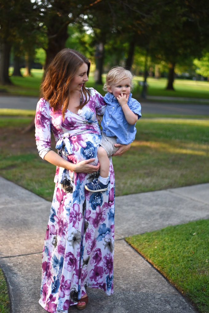 cute maternity clothes from PinkBlush | Feathers in Our Nest