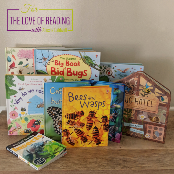 Usborne Books & More about Bugs & Insects | Homeschooling Resources | Aliesha Caldwell | Feathers in Our Nest