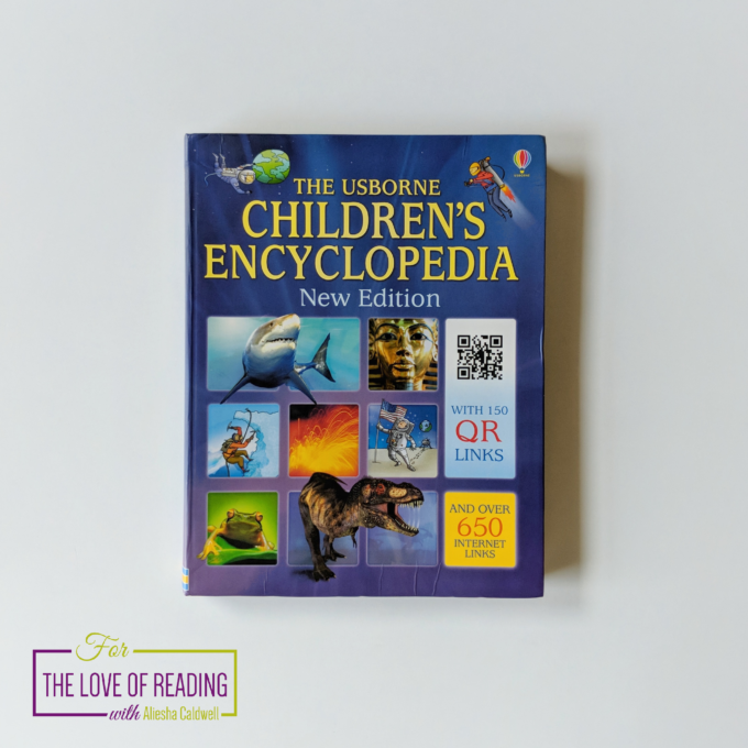 Usborne Children's Encyclopedia Book | Homeschooling | Feathers in Our Nest | Aliesha Caldwell