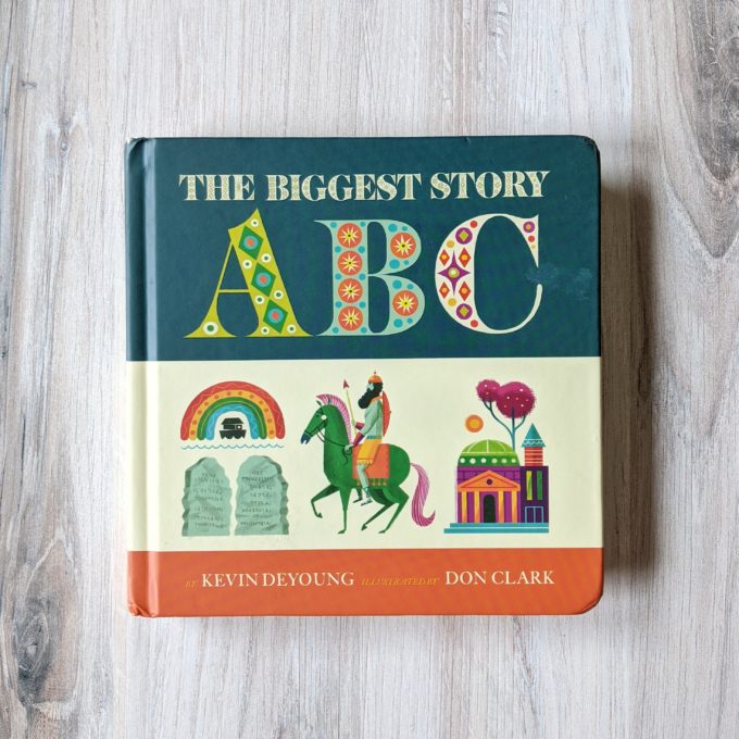 The Biggest Story ABC | Gospel Centered Picture Books | Feathers in Our Nest