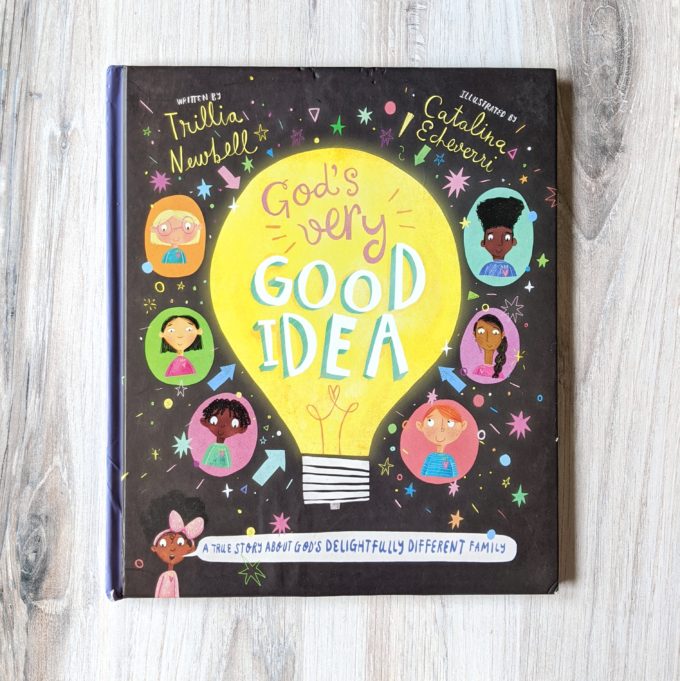 God's Very Good Idea | Gospel Centered Picture Books | Feathers in Our Nest